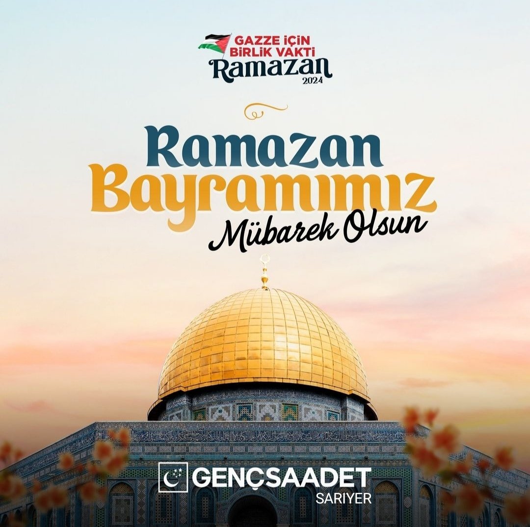 SpGencSariyer's tweet photo. 🕌Ramazan bayramınız mübarek olsun. https://t.co/MyCm5iQinb