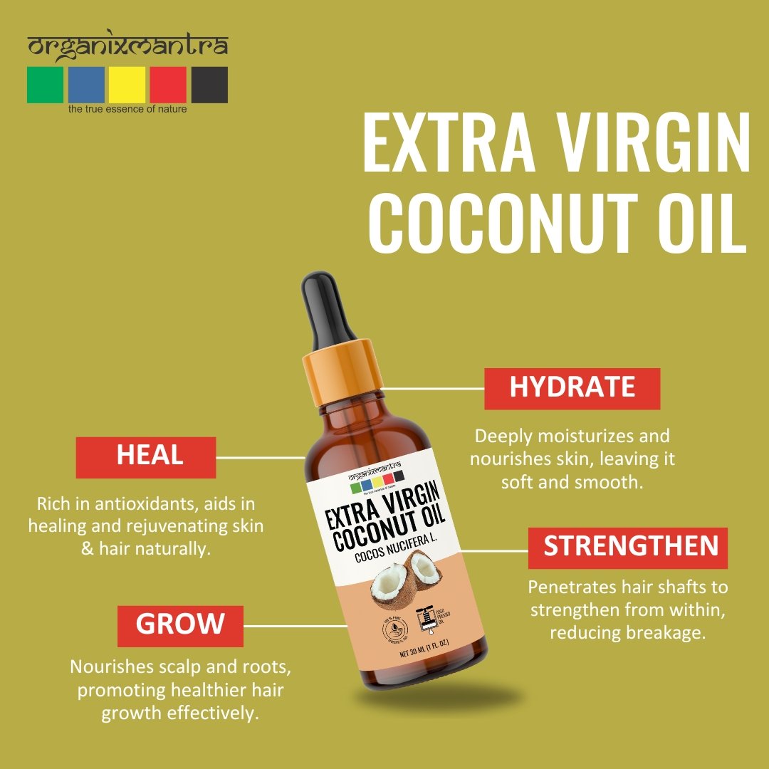 Dive into natural beauty with Organix Mantra Extra Virgin Coconut Oil 🥥✨. Hydrate skin, strengthen hair, promote growth & heal naturally. Embrace your radiant self with nature's best. Ready to transform? #Beauty #RadiantSkin #Hair #OrganixMantra
Buy Now bit.ly/42etVre