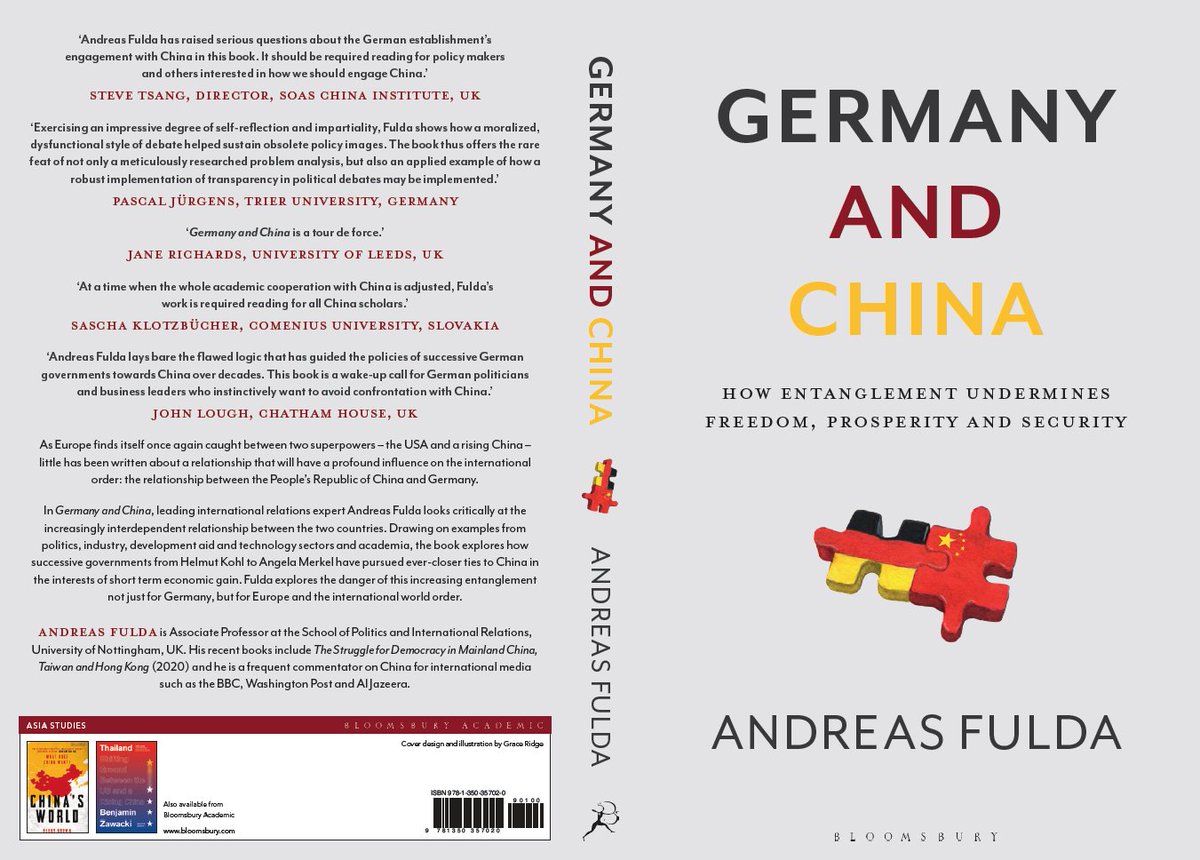 @sascha_kb @natvogel @JohnLough Martin Thorley's @METhorley investigative research on UK-China relations, which explores the role of elites in the international sphere, has opened my eyes to the significant influence these groups hold. I am absolutely delighted that he found my new book thought-provoking: ‘As