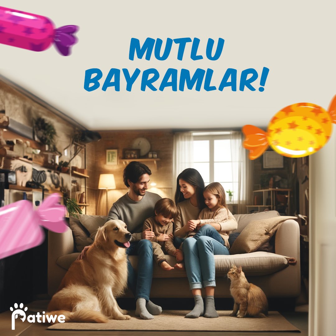 Umut dolu yarınlar, gülümseyen yüzler ve mutlu patilerle dolu bir bayram geçirmeniz dileğiyle. 🐾

#patiwe #kidolog #ramazanbayramı