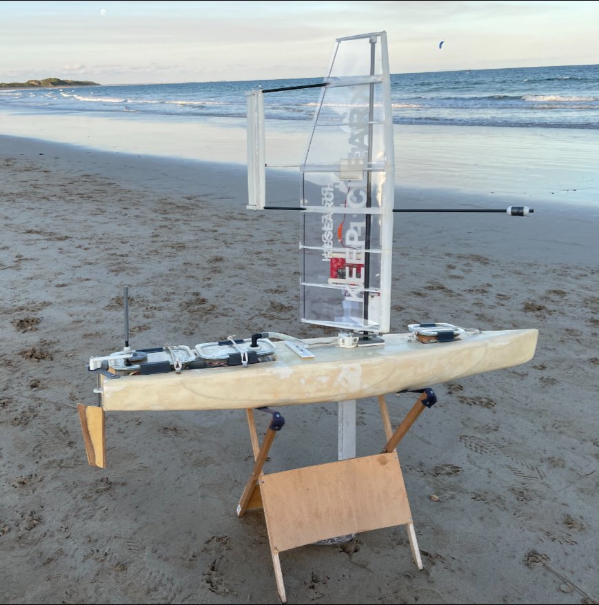 John Semmens makes Voyager Sailing Drones, a pair of low-cost autonomous ocean-going boats powered by Teensy 4.1 Article by @IShJR pjrc.com/voyager-sailin… Blog thevoyagerseries.blogspot.com Video youtube.com/watch?v=1VHOQy…