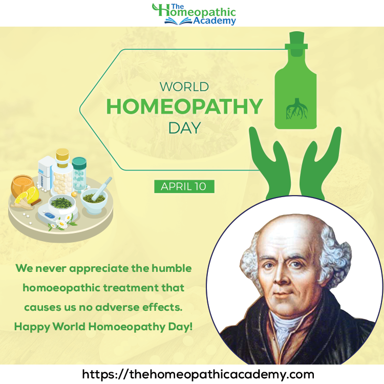 THA_Homeopathy's tweet photo. ⚕️ World Homoeopathy Day 👩⚕️👨⚕️
THA wish you on The World Homoeopathy Day, observed every year on April 10 to commemorate the Birthday of Dr. Hahnemann, the Founder of Homoeopathy.
#homeopathyforall #homeopathy #WHD2024 #विश्व_होम्योपैथिक_दिवस_2024 #WorldHomoeopathyDay #THA #bjain https://t.co/fhQP6ES7Rc