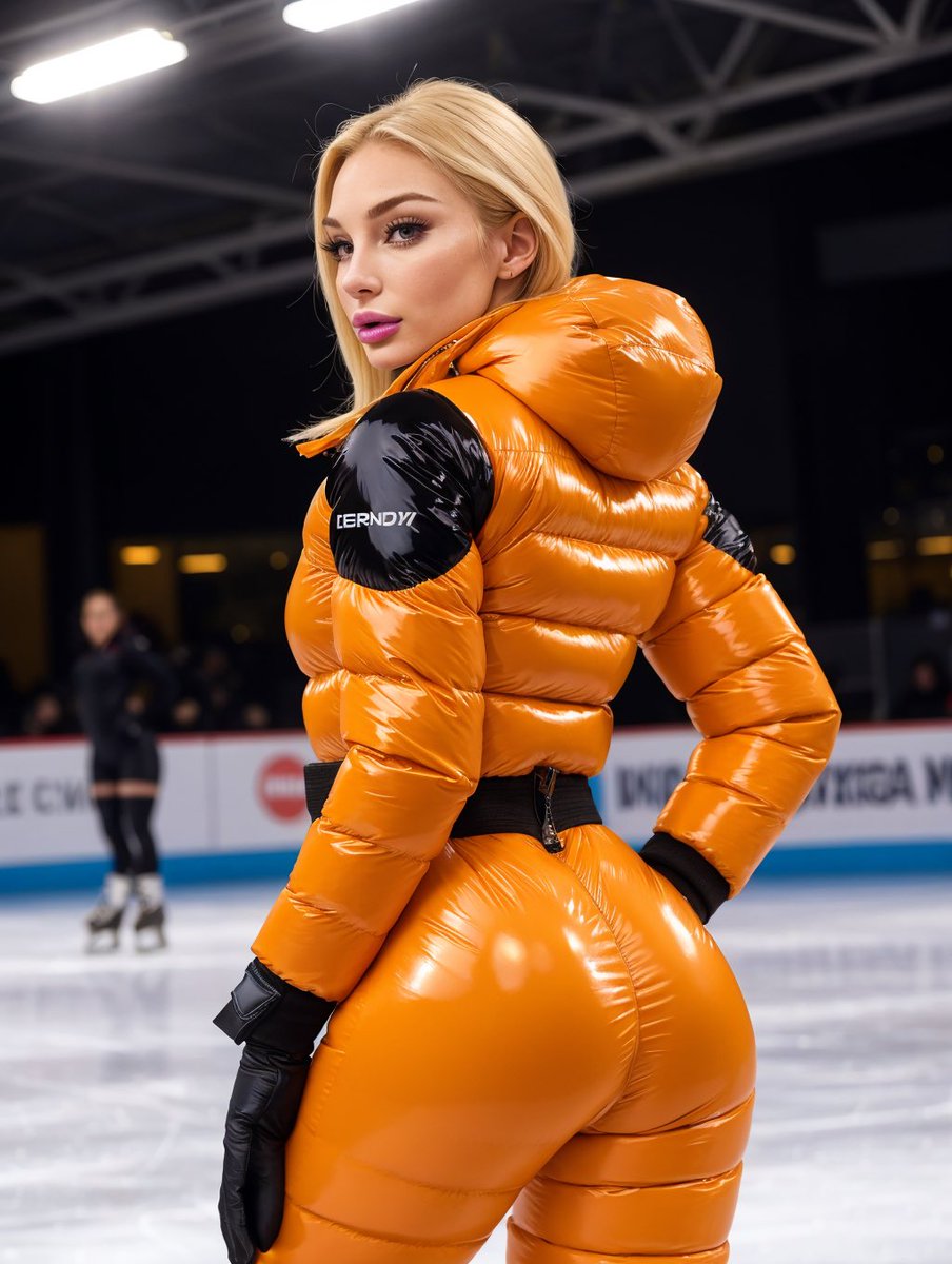 To stay comfortable Its probably all she is wearing while iceskating x
#puffer #GS_Diffusion