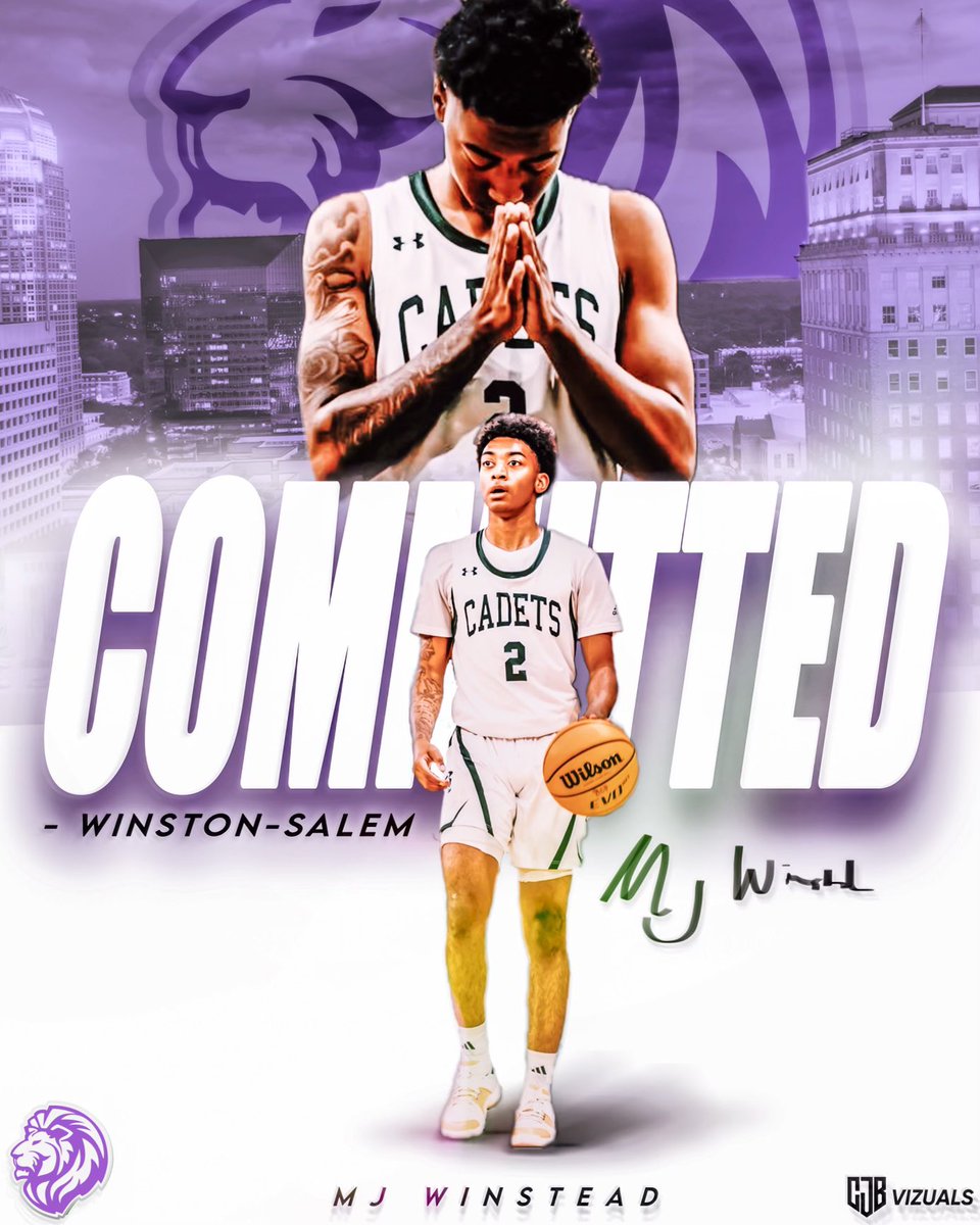 I will be attending Winston Salem Post Grad and be the class of 2025… Thank you to all of the coaches that reached out to me during the highschool season