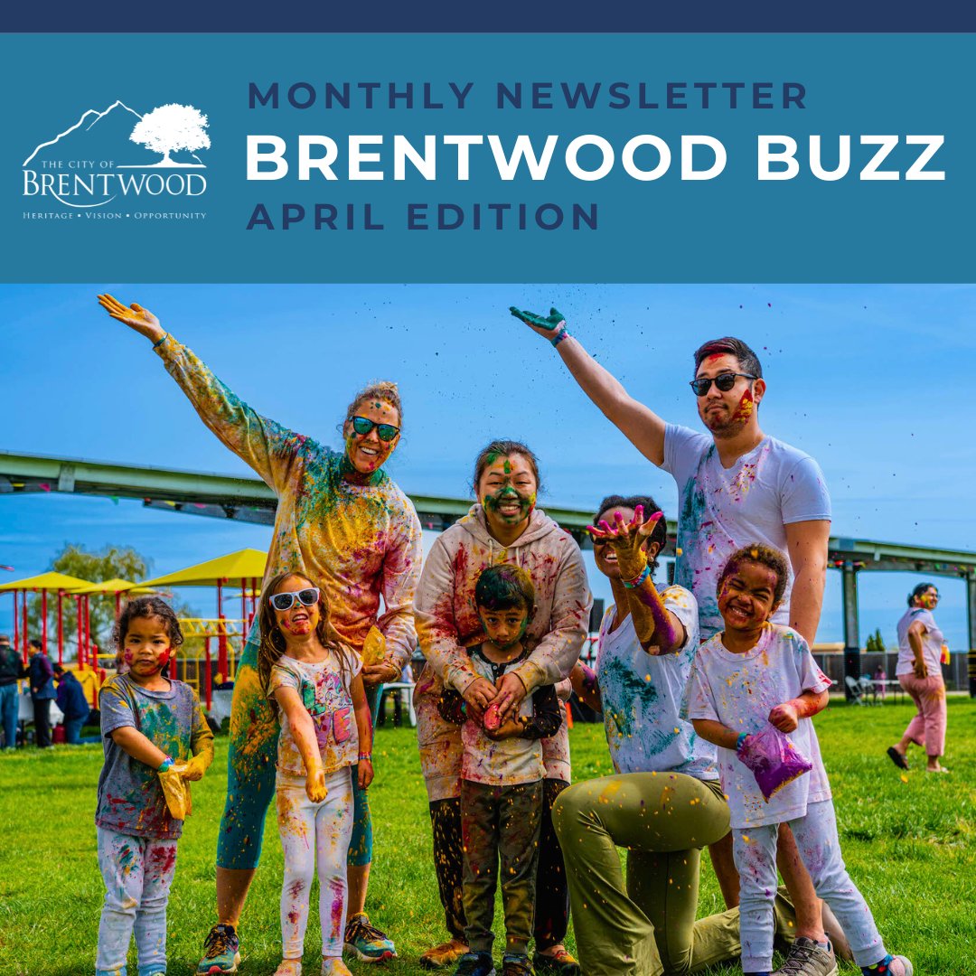 Want to know what's happening in Brentwood this month? The City's newsletter is packed with information that is important and helpful. Read the full newsletter at brentwood.info/BB_April2024