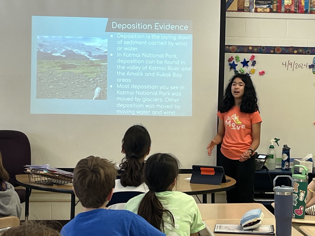 So impressed with our 6th grade students presenting their national park projects with confidence and charisma.👏🏻👏🏻👏🏻 #pawsome58 #dg58pride