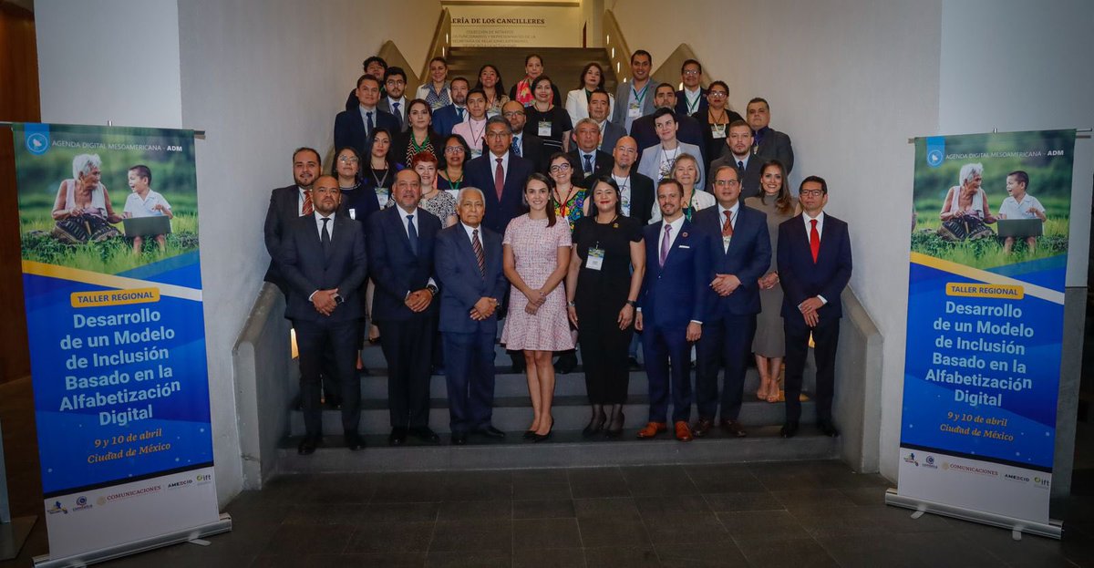 Hoy inauguramos el Taller Regional: Desarrollo de un modelo de inclusión basado en la alfabetización digital, en colaboración con el @P_Mesoamerica , la @SICTmx y el @IFT_MX. Además, celebramos la firma del Memorándum de Entendimiento entre el Proyecto Mesoamérica y #COMTELCA, un…