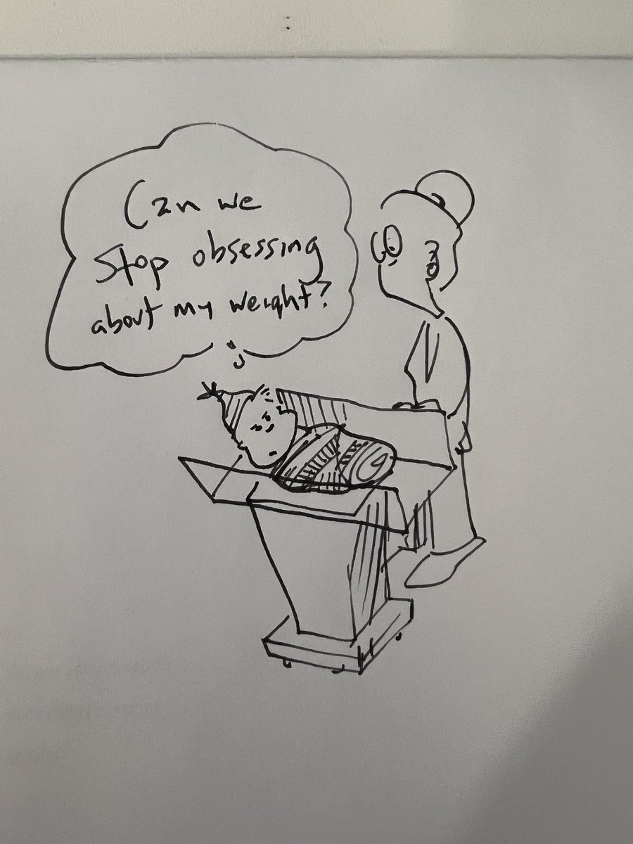 If #newborns could talk, I wonder how they’d review those first medical visits #graphicmedicine