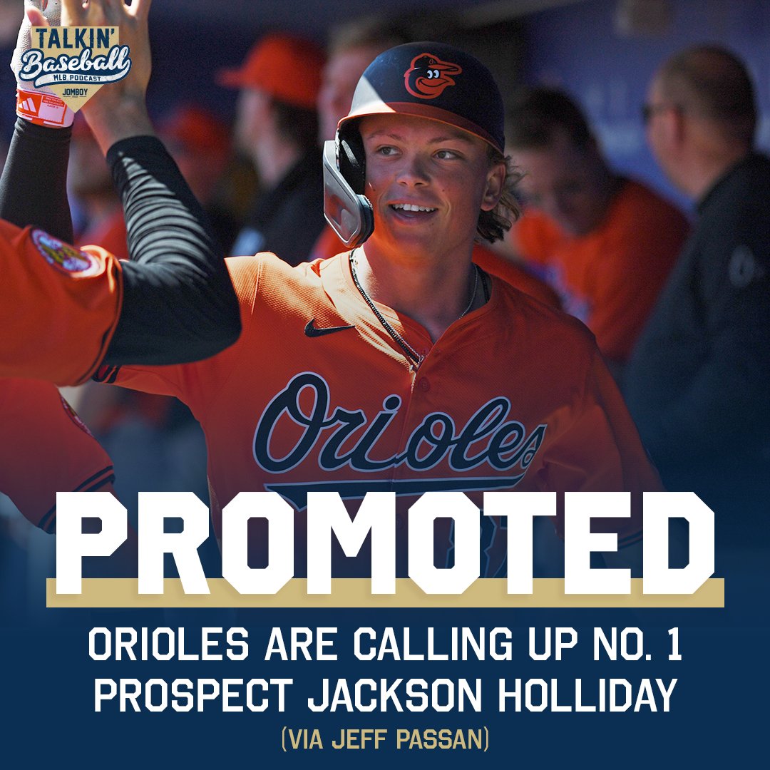 No. 1 prospect Jackson Holliday is coming to the Big Leagues