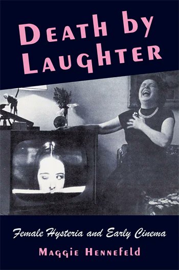 Join us this Friday at 3pm EST to discuss @magshenny new book "Death by Laughter: Female Hysteria and Early Cinema." Dr. Hennefeld will be doing a talk about her book, and guests are welcome to ask her questions afterward. DM us for the Zoom link! cup.columbia.edu/book/death-by-…