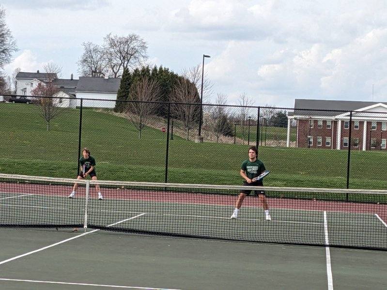 JV was loving the nicer weather today winning all 5 courts against Tallmadge. Come watch the JV take on Lake Ridge Academy on 4/11 at 4pm at home. Go Greenmen!