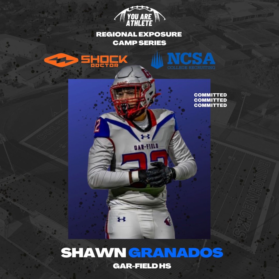 Shawn Granados (@shawniboi32) on Twitter photo Glad to be able to show what I can do! <a href="/RoadToHouston/">All-American Showcase</a> <a href="/youareathlete/">You Are Athlete</a> <a href="/Garfield_FB/">Gar-Field HS Football</a> Glad to be able to show what I can do! <a href="/RoadToHouston/">All-American Showcase</a> <a href="/youareathlete/">You Are Athlete</a> <a href="/Garfield_FB/">Gar-Field HS Football</a>