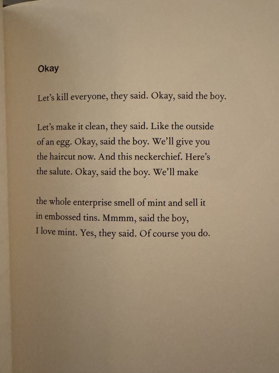 Welp, ok, if you need me I’ll be in my thinking/weeping room, having read this poem by @MikhailBazharov (“We’ll make the whole enterprise smell of mint”)