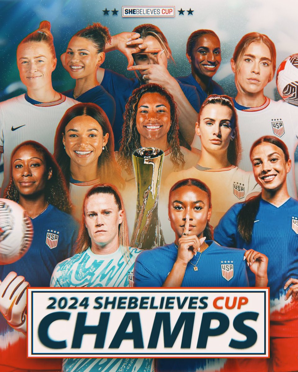 USA TAKES DOWN CANADA IN PKs! The #USWNT have won their 𝐒𝐄𝐕𝐄𝐍𝐓𝐇 #SheBelievesCup 🇺🇸🏆