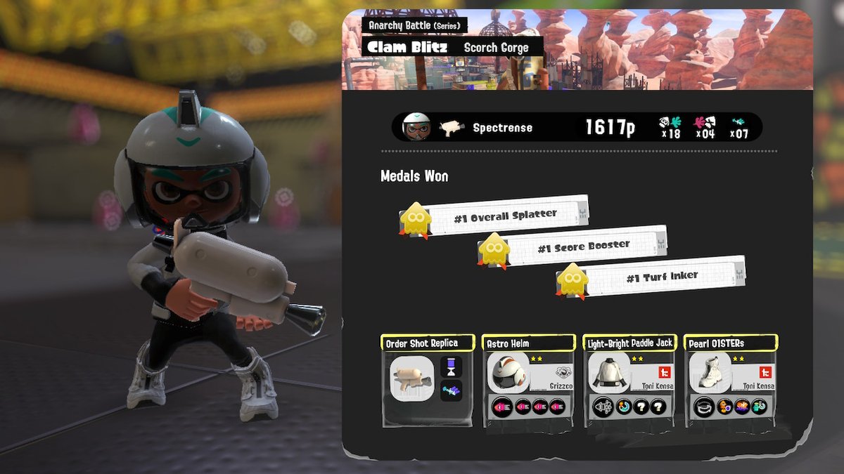 Krookodile's tweet image. #Splatoon3 #NintendoSwitch