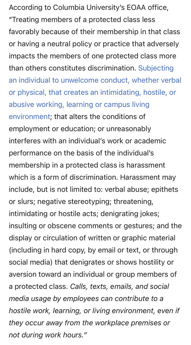 Shai Davidai looks to be engaging in pretty clear cut & flagrant violations of @Columbia policy. Are we to believe @Columbia lets insane bullies act with impunity against any member of their student body? Or that they make an exception, in violation of their own rules, for him?