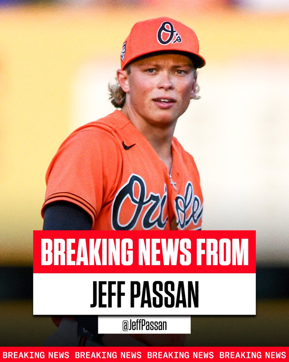 ESPN (@espn) on Twitter photo Breaking: The Baltimore Orioles are calling up infielder Jackson Holliday, the No. 1 prospect in baseball, a source tells <a href="/JeffPassan/">Jeff Passan</a>. Breaking: The Baltimore Orioles are calling up infielder Jackson Holliday, the No. 1 prospect in baseball, a source tells <a href="/JeffPassan/">Jeff Passan</a>.
