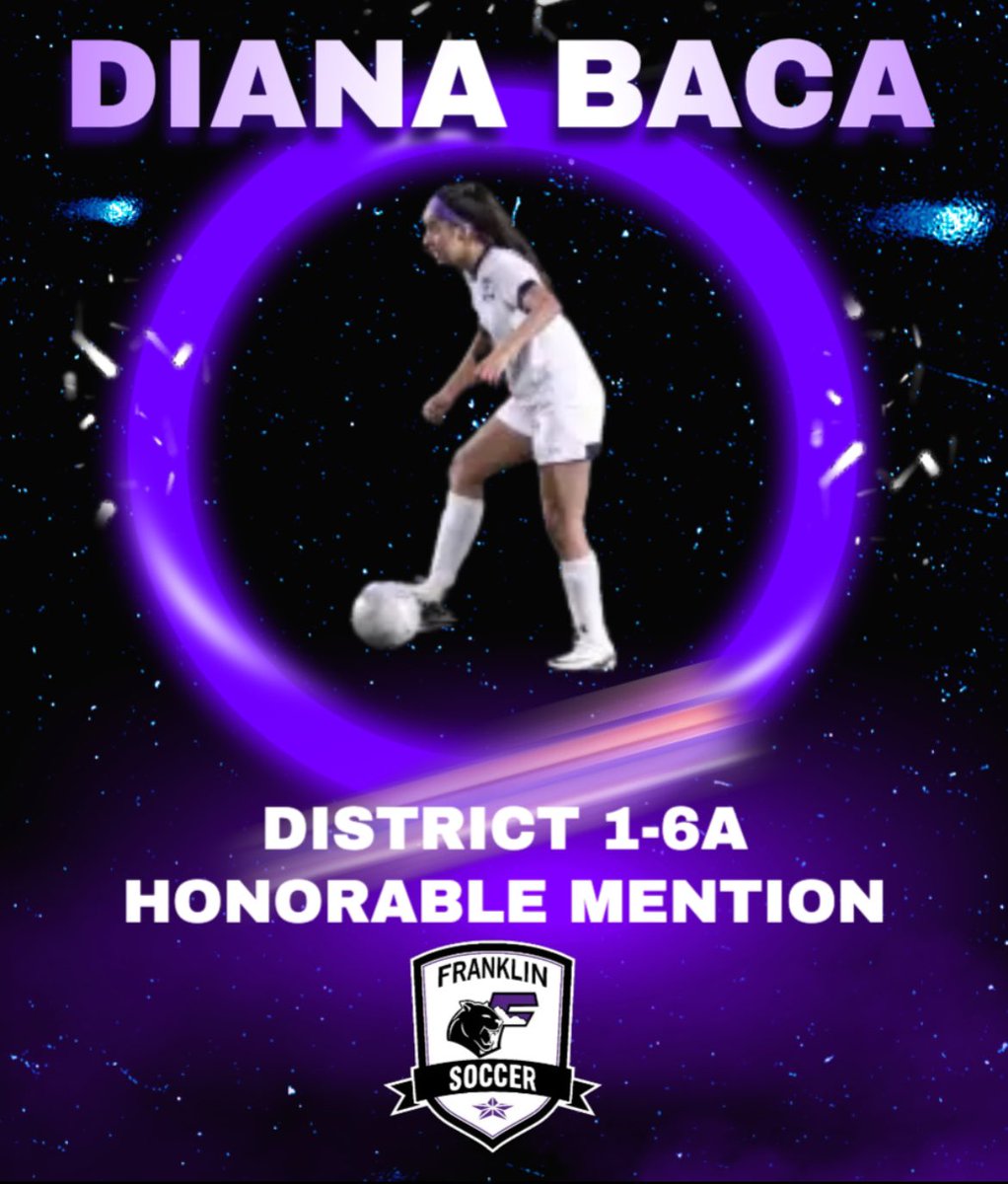 Senior defender Diana Baca had a great season!! Our team learned a lot from you this year: fight, heart, and perseverance…congratulations on your achievement!! You deserve it!! @TXFHSCougars @Fchavezeptimes @EPISDathletics