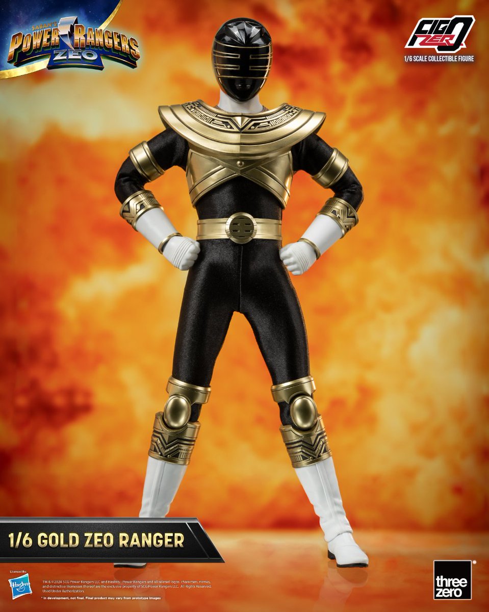 FigZero 1/6 Gold Zeo Power Ranger will be available for pre-order starting from April 17th at 9 am HKT (April 16, 9 pm EDT). 

bit.ly/ZEOGOLDEN

#Threezero #FigZero #MightyMorphinPowerRangers #PowerRangersZeo #MMPR #ZeoRangers #actionfigures #collectibles #toys