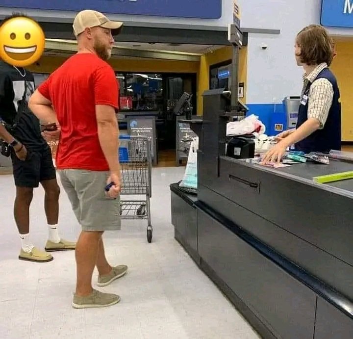 @fasc1nate My husband isn’t going to be happy I’m posting this. Tonight, we were at Walmart and as we were checking out, we overheard this young guy's conversation with the cashier. He said, ‘I worked all summer long. So, I told my mom she didn’t have to spend a dime on my school supplies…