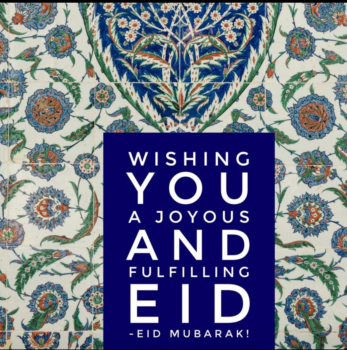 Eid Mubarak! To our student’s and  family’s.