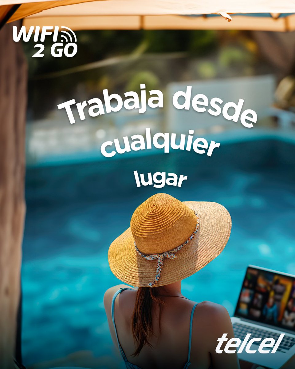 Telcel's tweet photo. Conéctate sobre la marcha con #WiFi2Go desde $249 al mes: redes sociales ilimitadas y #TelcelLaMejorRed con la mayor Cobertura y Velocidad ⚡️ ¡Contrátalo en Centros de Atención a Clientes Telcel!
Consulta más información aquí: https://t.co/shBwvOYXJB https://t.co/CALdAZT10q