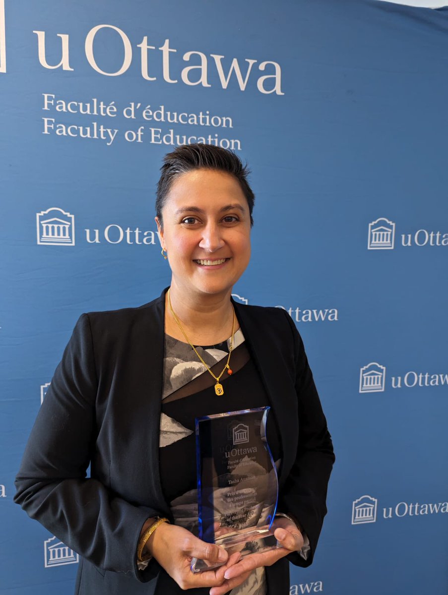 Dr. Tasha Ausman (@tausman) on Twitter photo It was a real honor to receive the Part-time Professor Award of Excellence today <a href="/uOttawaEdu/">uOttawa Education</a> Congratulations to my colleagues who also recieved various awards! We are a great team. It was a real honor to receive the Part-time Professor Award of Excellence today <a href="/uOttawaEdu/">uOttawa Education</a> Congratulations to my colleagues who also recieved various awards! We are a great team.