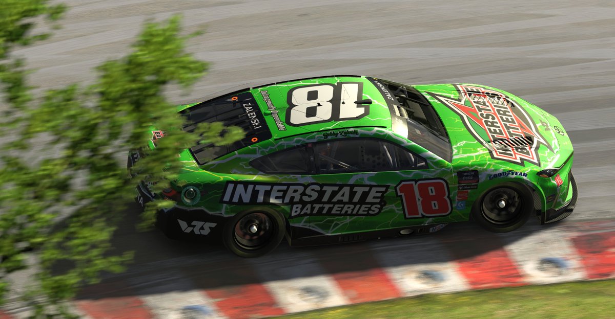 #NEWS: @bobbyzalenski wins at @Brands_Hatch for his first win of the 2024 @ENASCARGG Coca-Cola @iRacing Series. It's the 8th straight season in which he has won a race in #eNASCAR and has tied @MikeConti5 for 4th on the All-Time Wins List with 15 victories. #eNASCAR