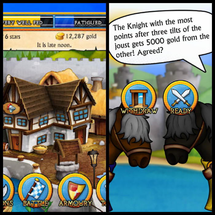 #today is a great day for a visit to a @Swords_Sandals Medieval village and a joust. #Download on #Google and #Apple (free to play all the way thru) or #Steam (premium ad free) #Now! G: play.google.com/store/apps/det… A: apps.apple.com/us/app/swords-… S: store.steampowered.com/app/672970/Swo… #rpg