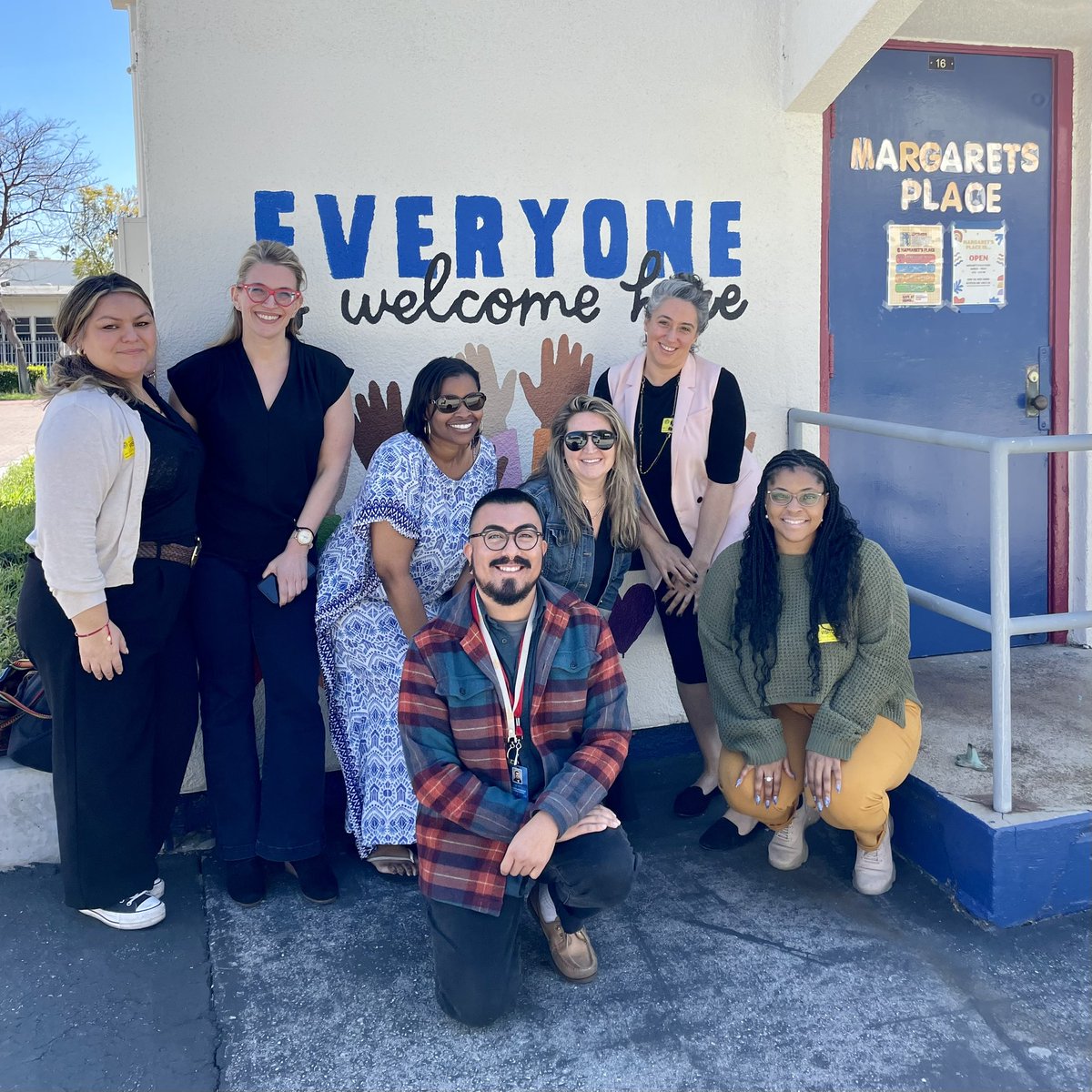 Today some of our staff made a visit to George Washington Preparatory HS in LA and got to experience firsthand the positive and nurturing environment that #MargaretsPlace Counselor Ivan has created for his students. Learn more about Margaret’s Place at joetorre.org/impactreport