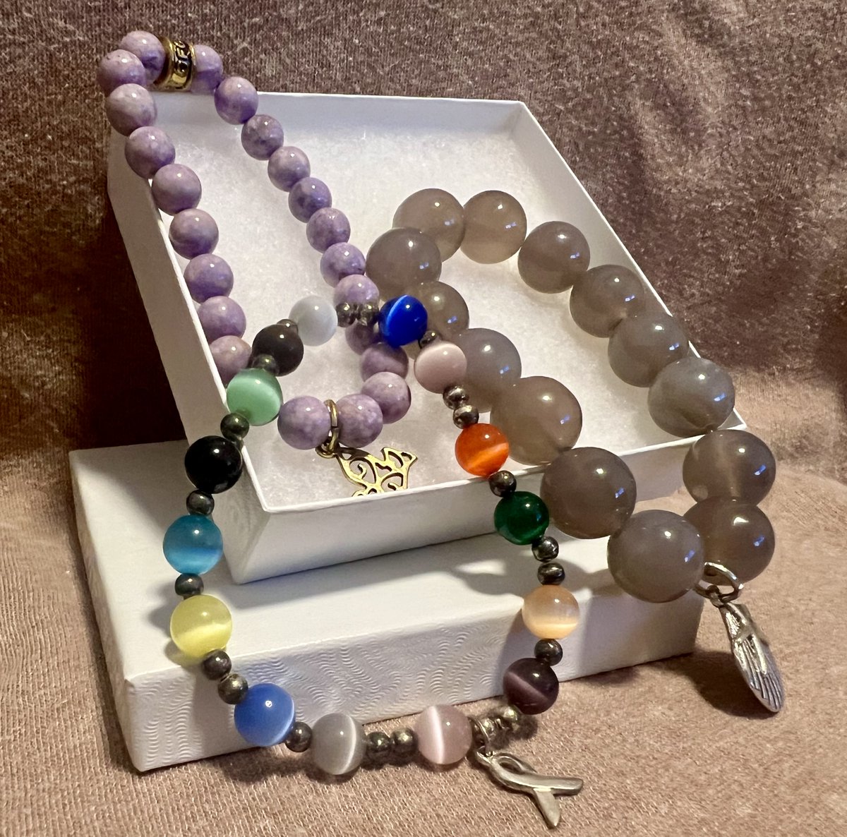 COOL #Gemstone Agate #TigersEye Glass Bead 7' #Bracelet ~ #JewelryLOT OF 3 NWOT FREE SHIP

#giftsforher #giftsformom #mothersdaygifts #jewelry #bracelets #gemstones #agates #polishedstones #beadbracelets #giftideas #gifts #ebayfinds 

 ebay.com/itm/2667624157… #eBay via @eBay