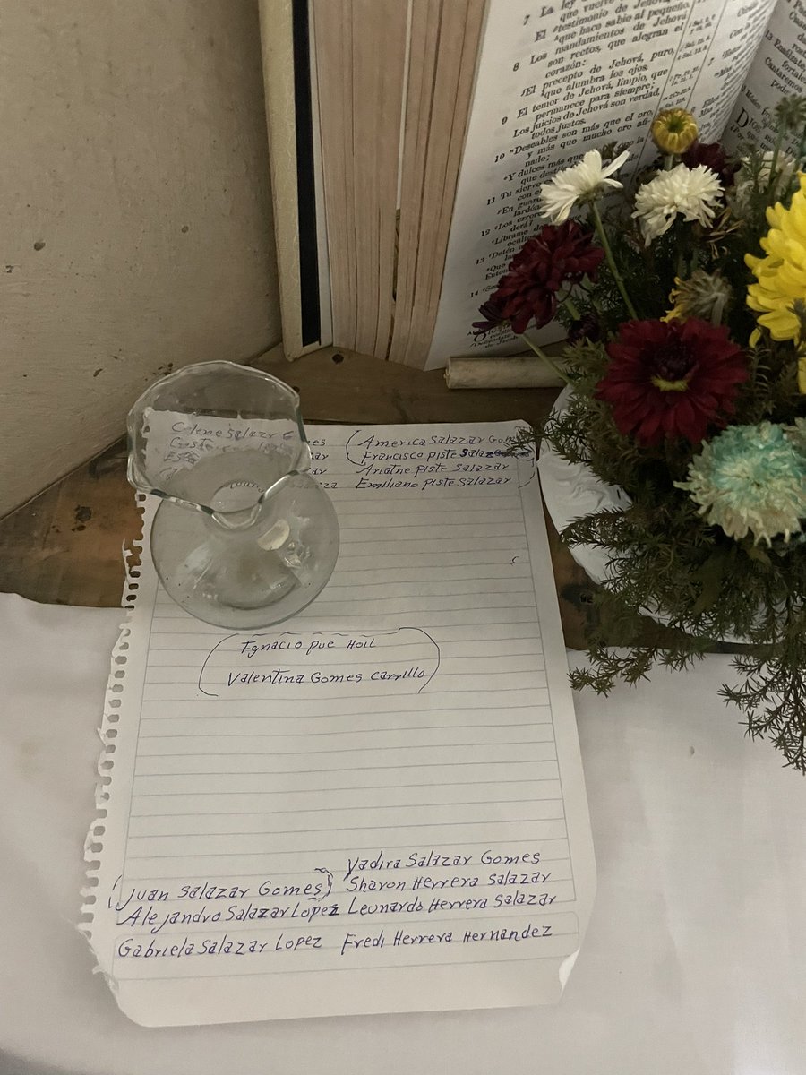 Nunca dejaste de pedir por nosotros mi tita