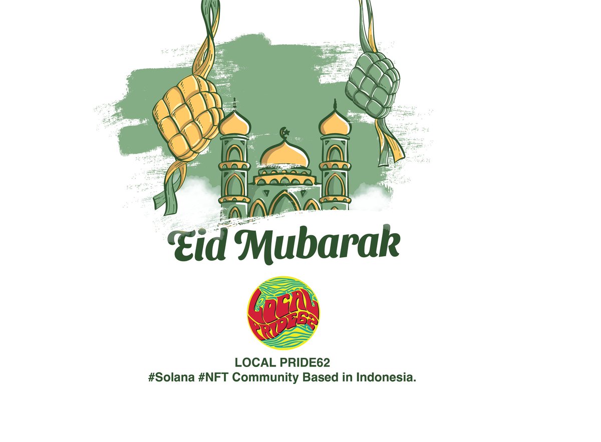 Happy Eid Mubarak web3 friends

We want to remind all of you to take a moment to be grateful for all the good fortune we receive until today. also don't forget to share with your family and friends.