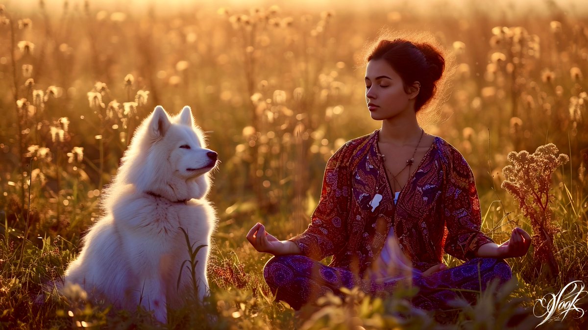 Good morning!☀️☕️ Rise and meditate. 🧘‍♀️✨ Wishing everyone a day filled with peace and companionship as pure as this bond.