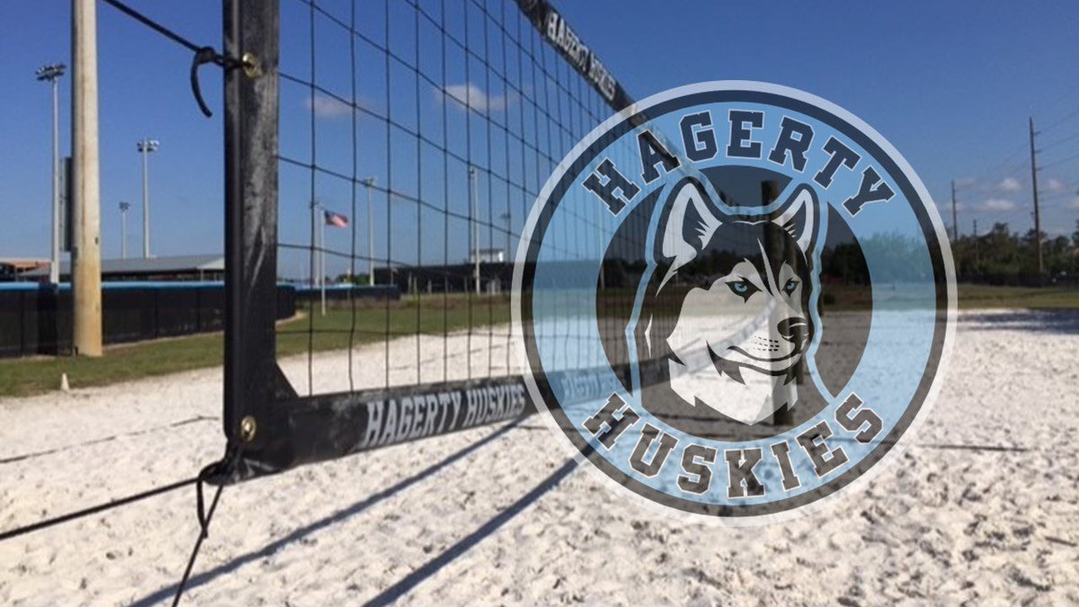 Beach VB - Hagerty hosts Seminole on Wednesday at Hitt’s Beach. First serve is set for 3PM. Go Huskies!!