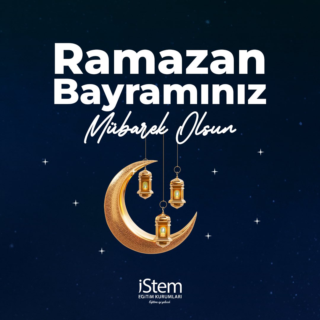 Ramazan Bayramınız Mübarek Olsun. 🌸 #istemeğitimkurumları #eğitimeiyigelecek #atölyeakademi #ramazanbayramı