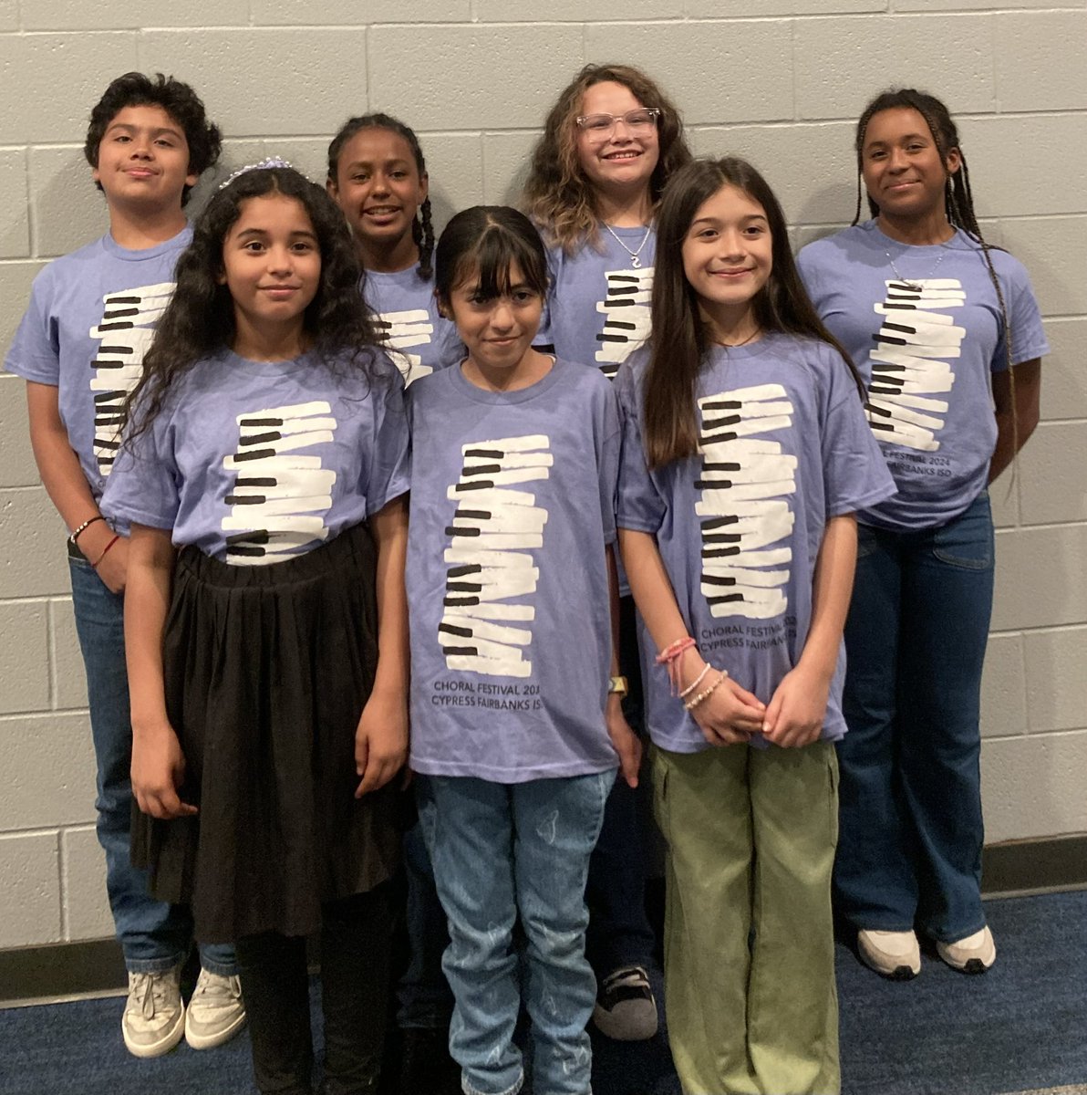 BaneElementary's tweet photo. 🎼🎤 The CFISD Choral Festival was amazing 🤩 We are so proud of our students who worked very hard to prepare for this event under the direction of our music teacher, Ms. Martinez. #BanePRIDE 
@CyFairISD @ElaineWaier @cdiazcfisd https://t.co/cK7gsXI2vO