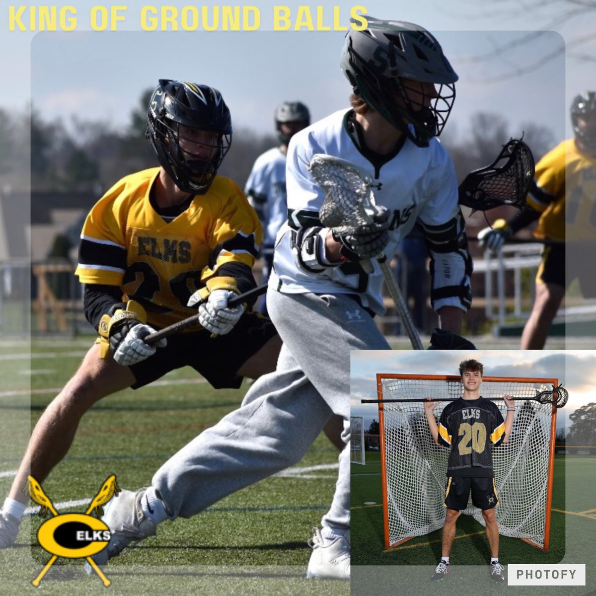 Centerville Lacrosse wants to recognize a milestone that was achieved at our last game. Landon Mercado has hit the 100 ground balls achievement in his varsity career thus far. Congrats Landon, keep it up. #family #EPND #elkslacrosse @chsherd <a href="/chselksad/">Centerville Athletics</a>