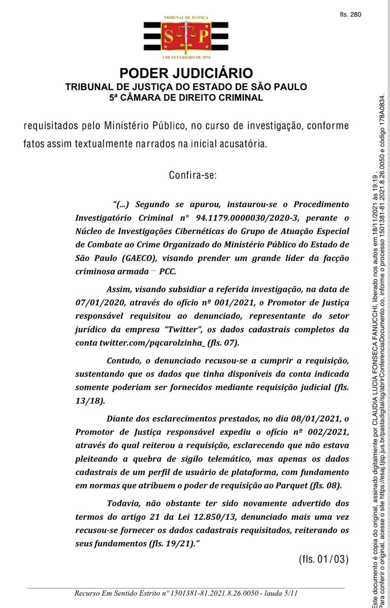 Kkkkk. Os caras usam como fonte o Kim Paim do jornalismo americano e agora viraram piada pronta. Musk e sua turma dizendo que Xandão pedia sigilo ao X para esconder ilegalmente os alvos da justiça. Mas esse sigilo era referente a informações sobre membros do PCC. Cadê a