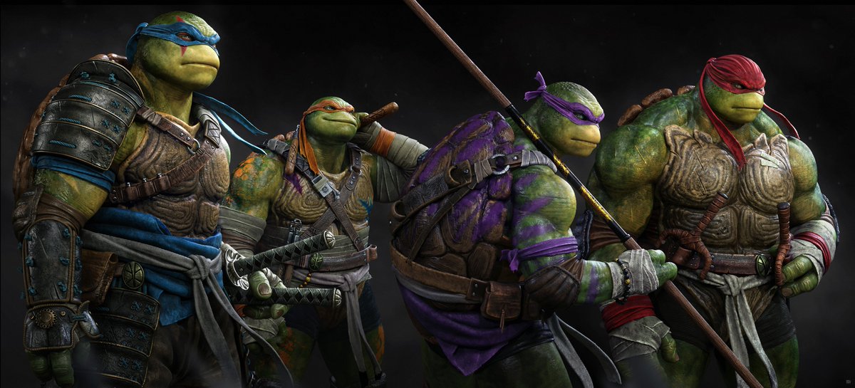 Patiently waiting for a Seven Samurai inspired TMNT movie.. do your thing Holywood