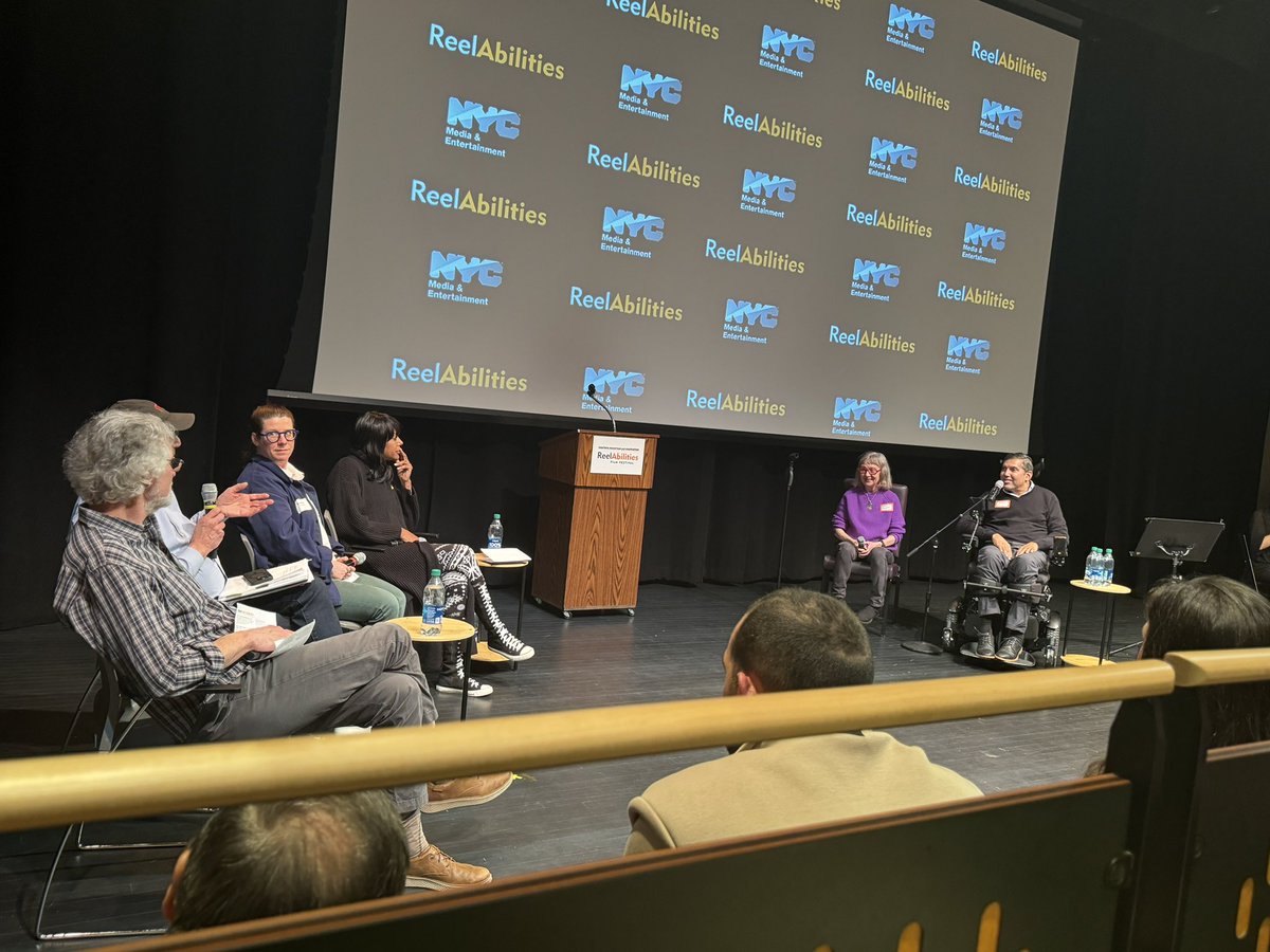 "Thrilled to be part of the Reel Abilities Film Festival as a panelist! 🎬 . Grateful for the opportunity to contribute to meaningful conversations that promote diversity and accessibility in the film industry. #ReelAbilitiesFilmFestival #InclusionMatters"