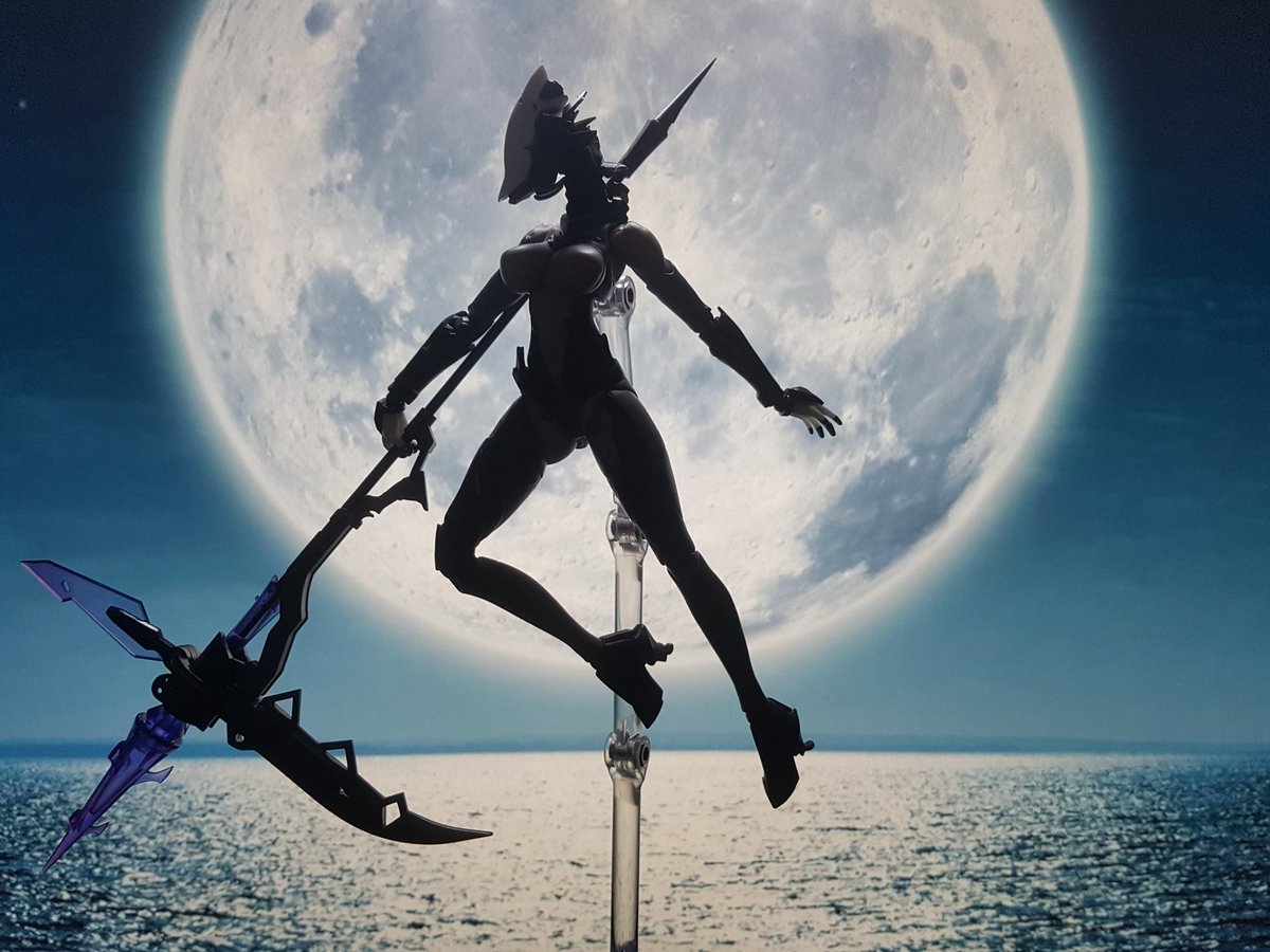 TheLocalBard's tweet image. She looks good with the scythe, spear, and crossbow weapons!

#SnailShell #SnailShellAssassin #Assassin #ToyPhotography @wozhike