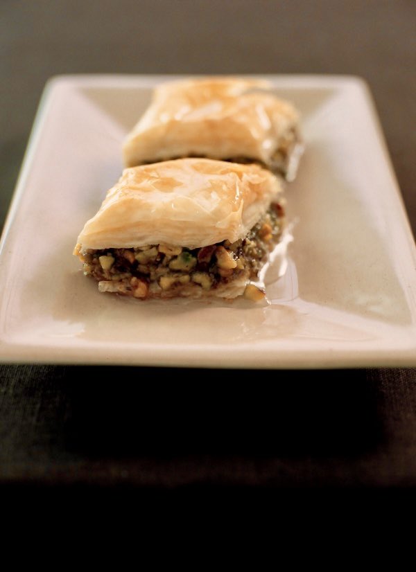 #RecipeOfTheDay is Baklava in all its nutty, sweet intensity. And #EidMubarak! nigella.com/recipes/baklava