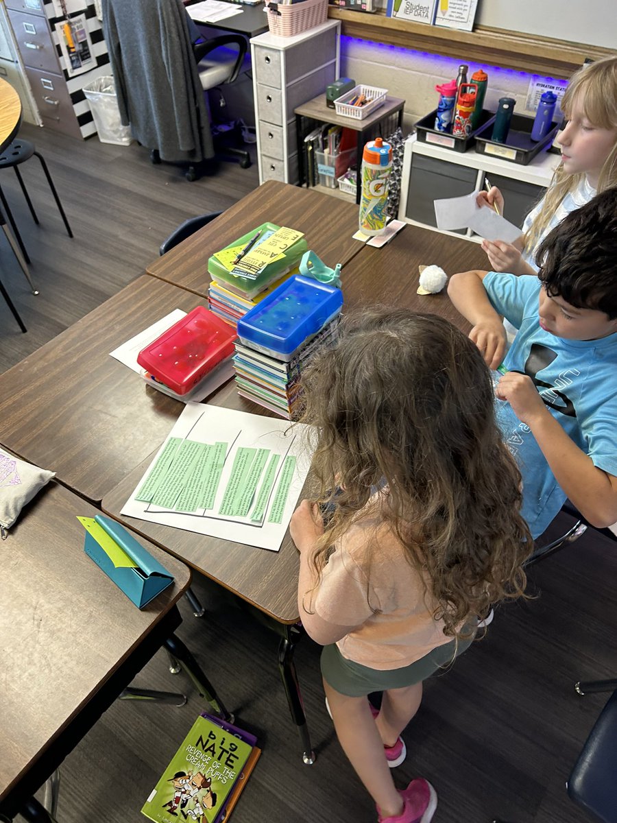 Jessica Latham (@mrslatham3) on Twitter photo These 3rd grade ALL-STAARS have been practicing E-plans and rocking their ECRs! Collaborating to sort out different types of ECRs has been a great way to practice our writing process! 📝 <a href="/MrsAshleeBaker/">Ashlee Baker</a> @RLAinRISD #CCEelevate These 3rd grade ALL-STAARS have been practicing E-plans and rocking their ECRs! Collaborating to sort out different types of ECRs has been a great way to practice our writing process! 📝 <a href="/MrsAshleeBaker/">Ashlee Baker</a> @RLAinRISD #CCEelevate