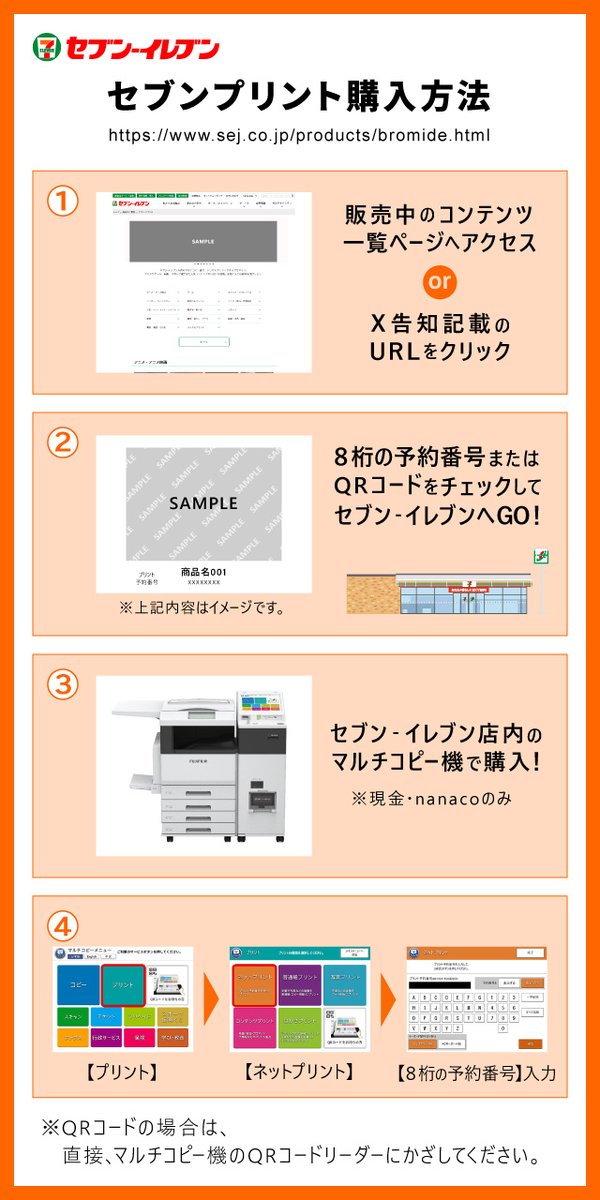 ／ 横浜DeNAベイスターズ コンテンツプリント「BAY☆LIVE PHOTO」が #セブンプリント に登場⚾ ＼ 2024年春季キャンプとOP戦のブロマイドがセブン‐イレブン店内マルチコピー機で購入可能！ 今後も追加予定ですのでお見逃しなく👀💡 詳細は⇒sej.co.jp/products/bromi… #baystars