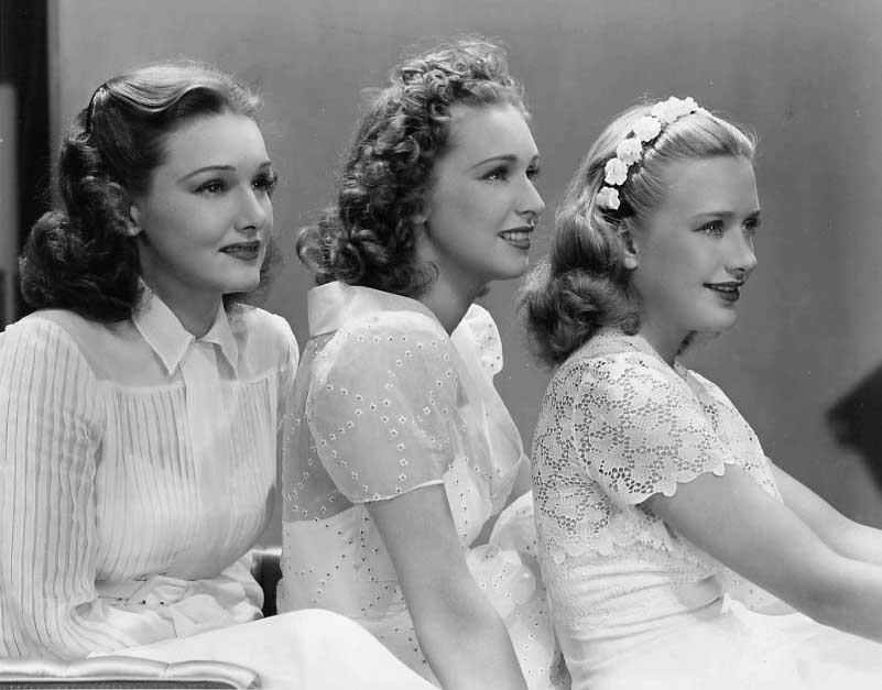 The Lane Sisters: Rosemary, Lola and Priscilla