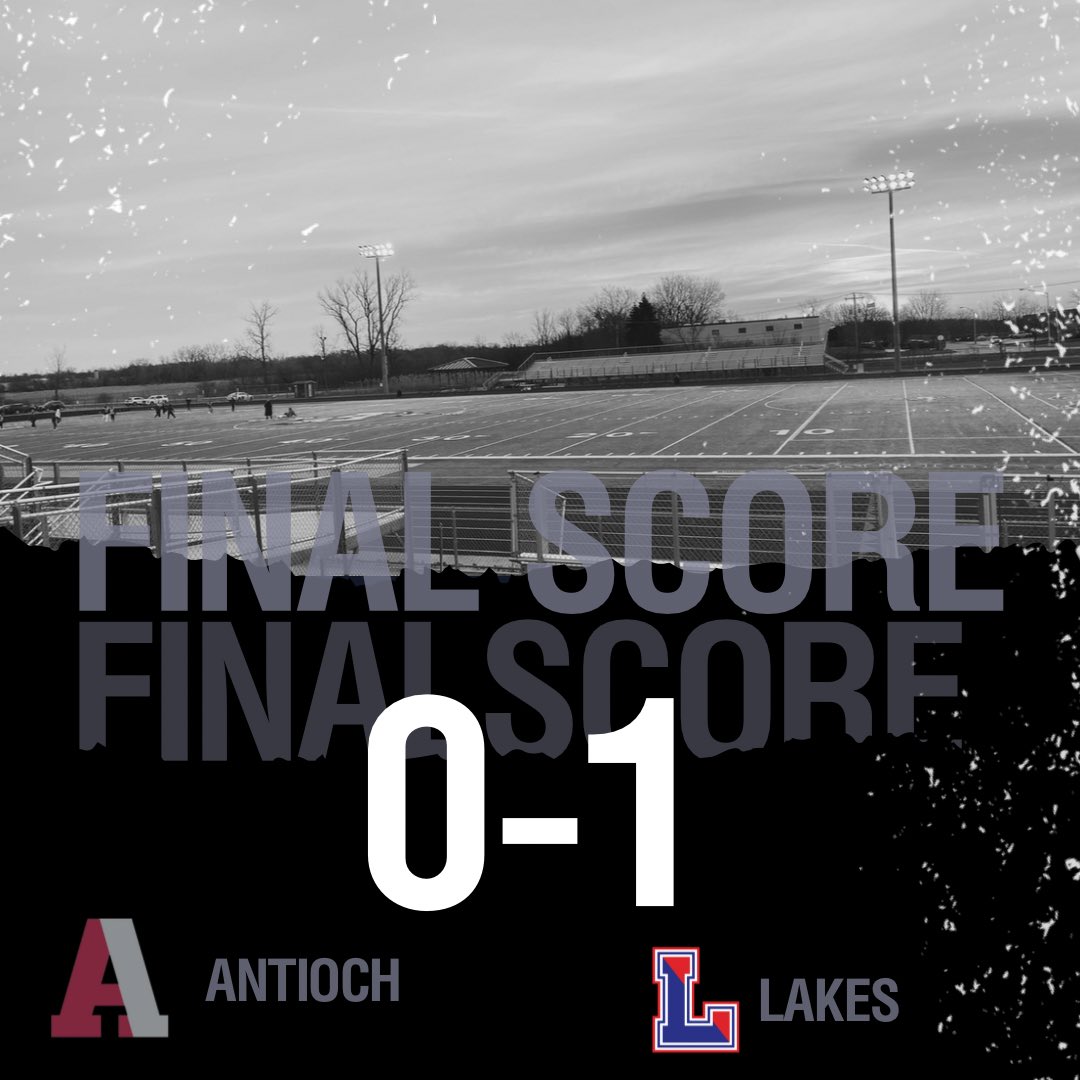 Hard fought game tonight against cross town rival Lakes.⚽️

Your sequoits will be back in action with their second conference game of the season this Thursday with their first Home game of the season at 4:30 against North Chicago‼️⚽️