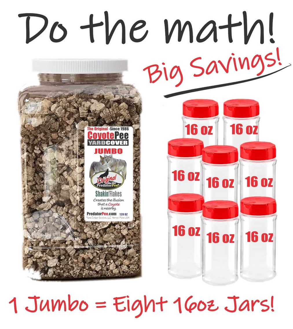 PredatorPee's tweet image. Get 50% off our Jumbo Yard Cover! 

Code: JUMBO50

Head to: https"//www.predatorpeestore.com/YardCover-Granules.html

Sale ends tomorrow!

#sale #skunk #maine #farm #farmlife #organic #allnatural #discount #tuesday #spring #yard #HomeImprovement #savings