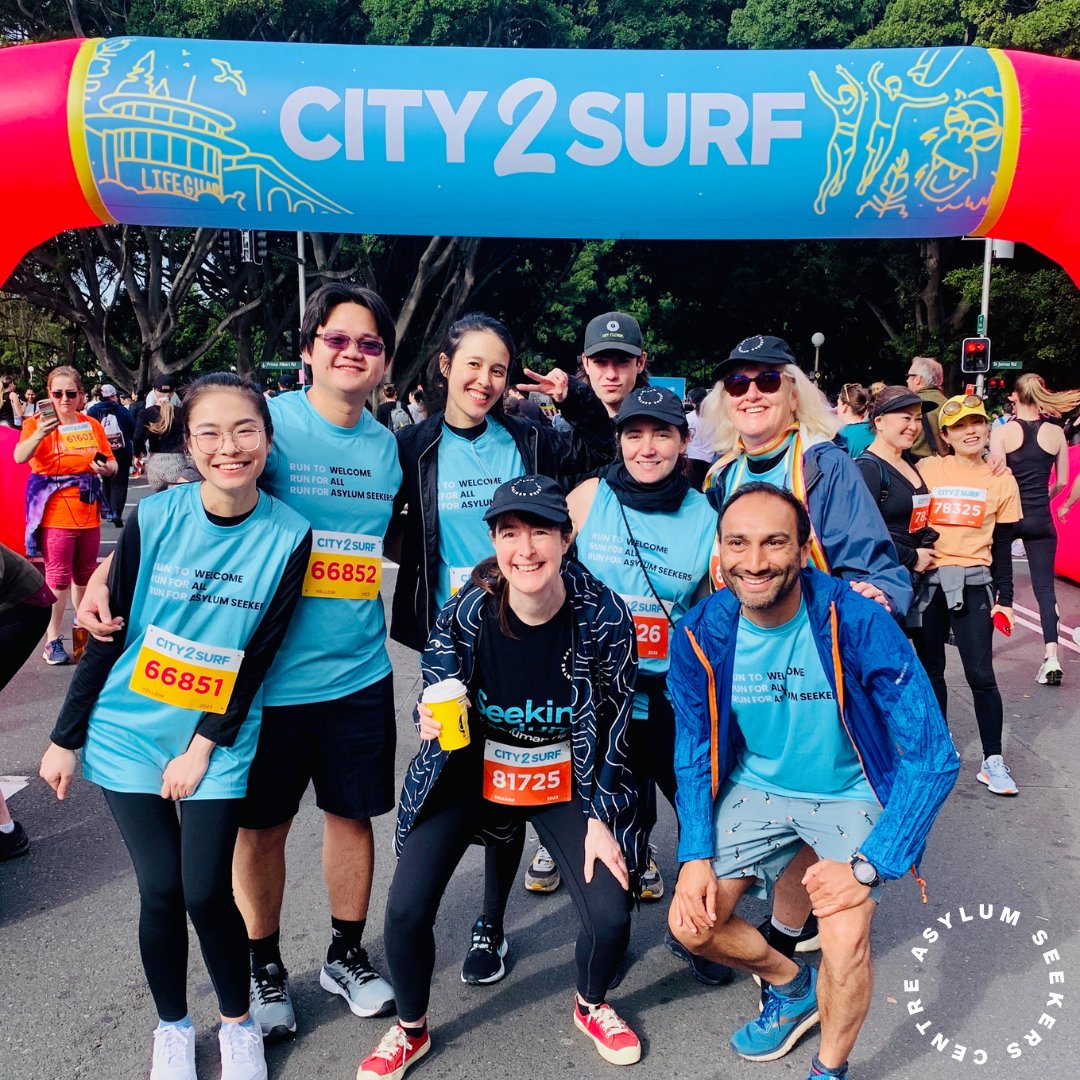 If you're planning to run this year's @City2SurfSydney, why not make every step count for people seeking safety by raising funds for the Asylum Seekers Centre? Simply sign up to City2Surf and choose ASC as your charity 🏃 🔗 Link to sign up: loom.ly/P8vkBGE
