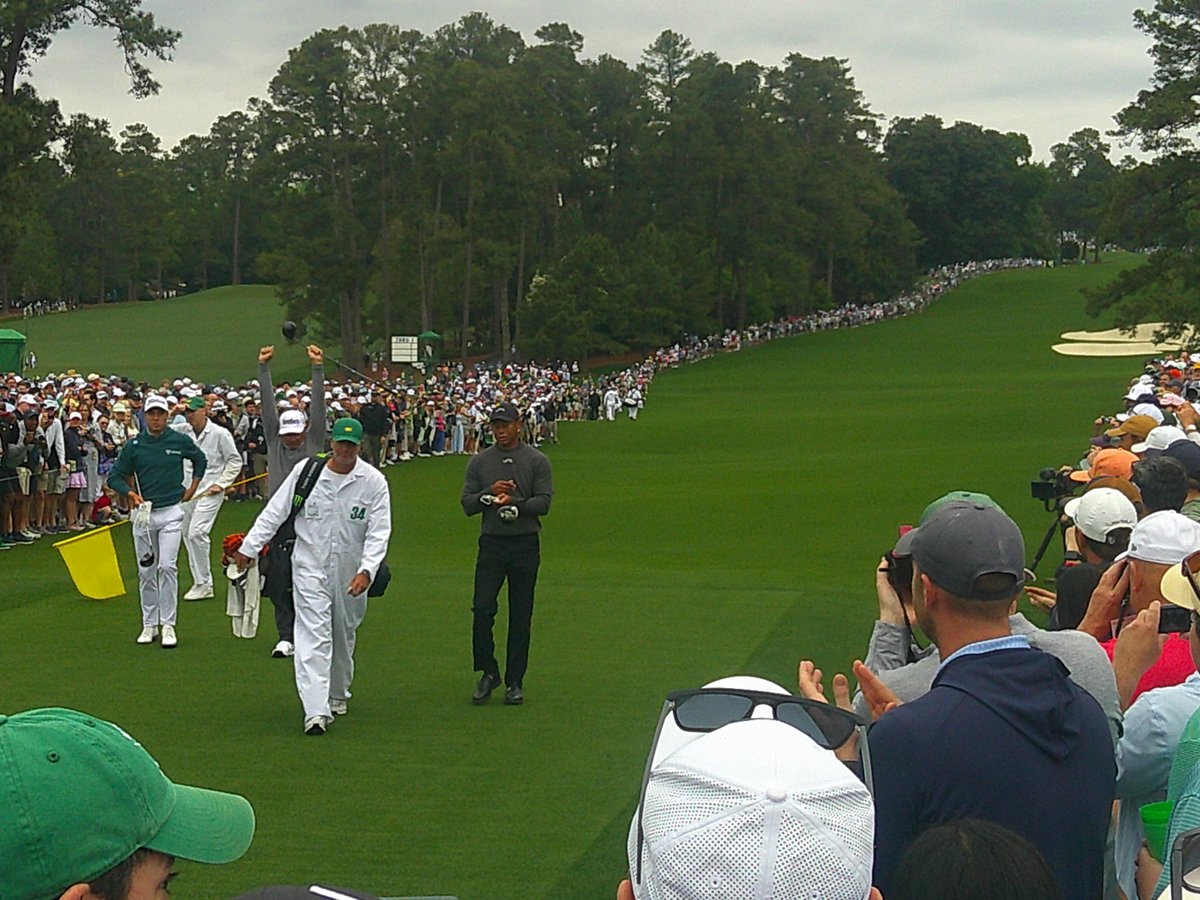 Amazing day today enjoying my first trip to Augusta for the Masters. Looking forward to the Par 3 contest tomorrow!